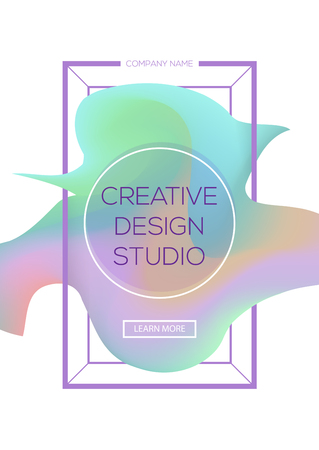 Bright abstract ink for a different design. Creative design. Liquid ink. Modern style trends. Background for banner, card, poster, poster, identity, web design. Holi.のイラスト素材