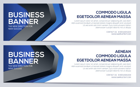 Business banner template. vector business banners. can use for website header. Layout elegance design.のイラスト素材