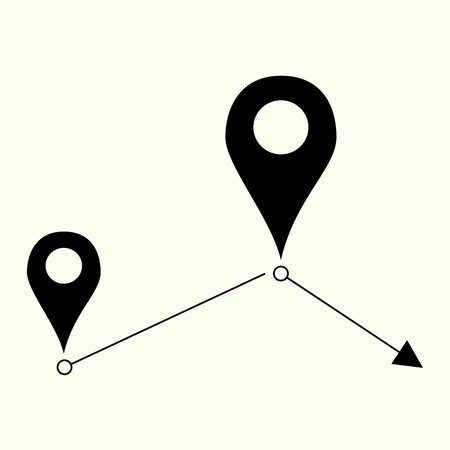 street, address, find and search icon
