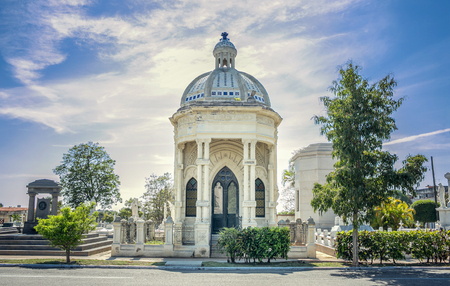 Cuba, Havana - May 10, 2017: Colon Cemetery (Columbus cemetery)のeditorial素材
