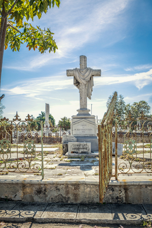 Cuba, Havana - May 10, 2017: Colon Cemetery (Columbus cemetery)のeditorial素材