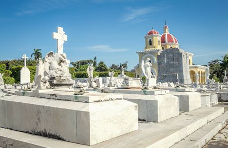 Cuba, Havana - May 10, 2017: Colon Cemetery (Columbus cemetery)のeditorial素材