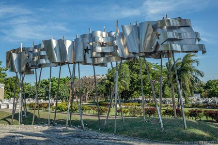 Cuba, Havana - May 10, 2017: Colon Cemetery (Columbus cemetery)のeditorial素材