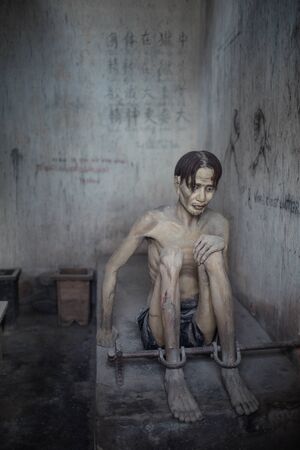 Ho Chi Minh City, Vietnam - November 15, 2017: The War Remnants Museumのeditorial素材