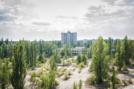 Pripyat, Ukraine - August 19, 2017: Pripyat.のeditorial素材