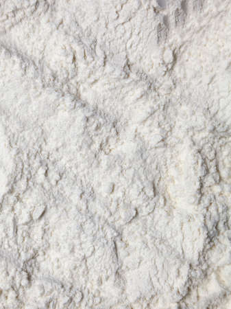 Background with white flour. Macroの写真素材