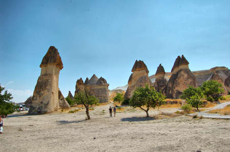 Avcilar Valley, Cappadocia (Anatolia, Turkey). Fairy chimneysのeditorial素材