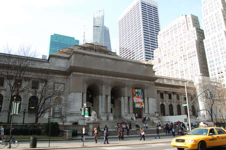 View of the most iconic buildings and skyscrapers in Manhattan (New York).のeditorial素材
