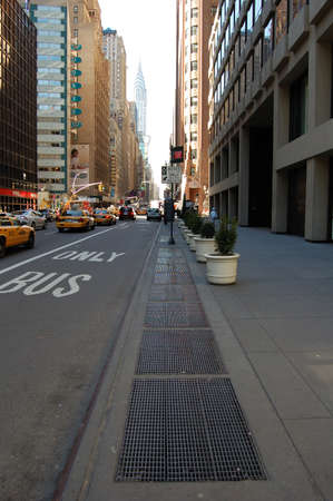 View of the most iconic buildings and skyscrapers in Manhattan (New York).のeditorial素材