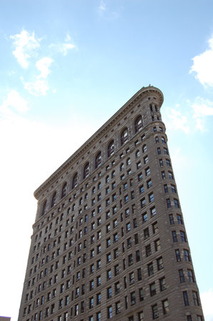 View of the most iconic buildings and skyscrapers in Manhattan (New York).のeditorial素材