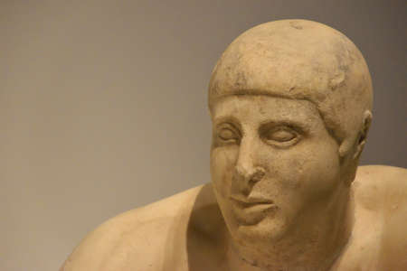 View of the main monuments and sites of Greece. Ruins of Olympia. Archaeological Museum of Olympia....