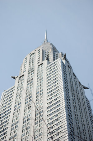 View of the most iconic buildings and skyscrapers in Manhattan (New York).