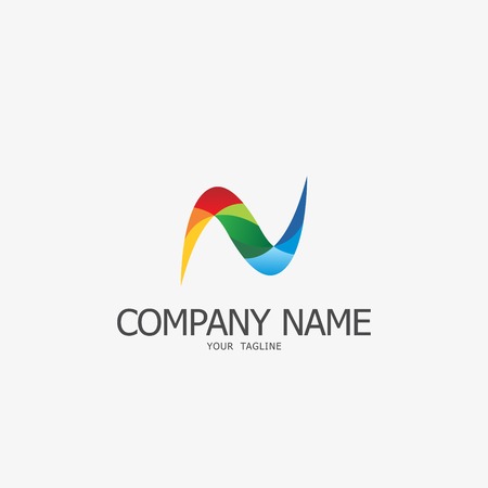 N Templateのイラスト素材