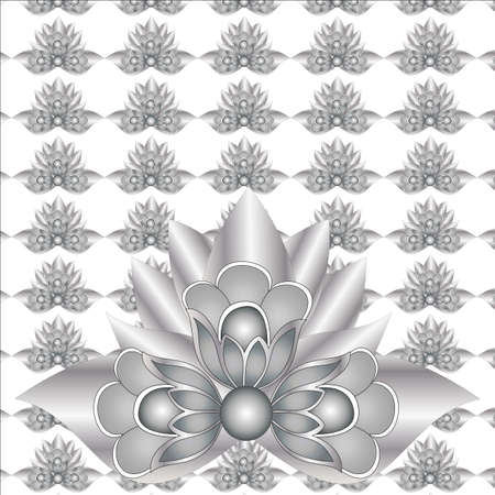 the texture of silver colors on a white backgroundのイラスト素材