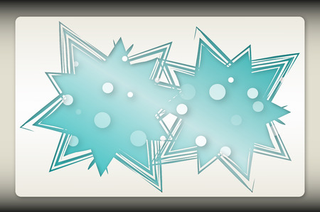 Abstract background consisting of the stars drenched azure gradientのイラスト素材