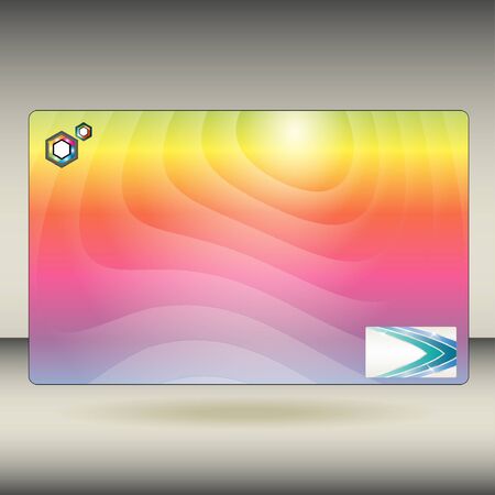 plastic bank cardのイラスト素材