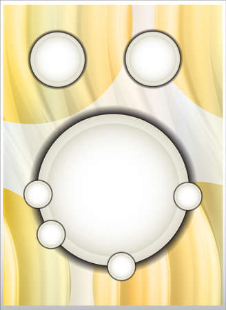 abstract brilliant advertising card templateのイラスト素材