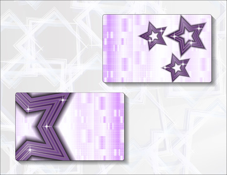 Template for greeting card with abstract designのイラスト素材