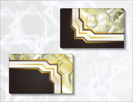 Template for greeting card with abstract designのイラスト素材