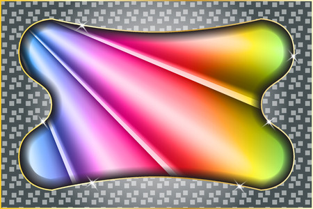 abstract background of rainbow colorsのイラスト素材