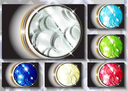 Template for greeting card with abstract designのイラスト素材