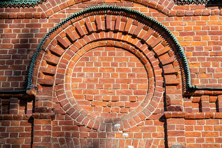 a section of the wall with a frame patternの写真素材