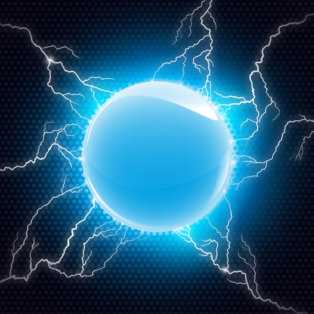 Electric sphereのイラスト素材