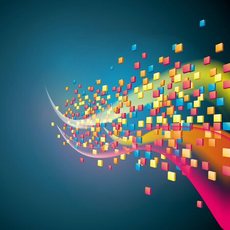 Abstract vector backgroundのイラスト素材