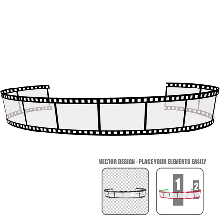 Vector Film rollのイラスト素材