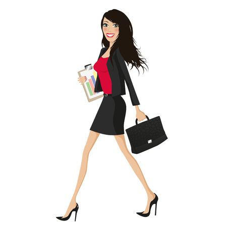 Business womanのイラスト素材