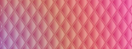 Quilted and strass banner full vector elementsのイラスト素材
