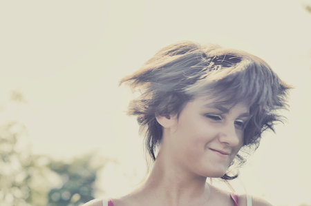 Beautiful girl portrait