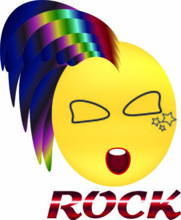 Illustration singer rock starのイラスト素材