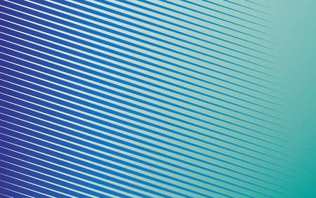 illustration turquoise lines on blue background for designのイラスト素材