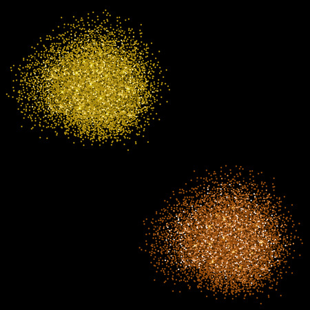 Gold and brown glitter texture background, sparkle texture, shiny textureのイラスト素材