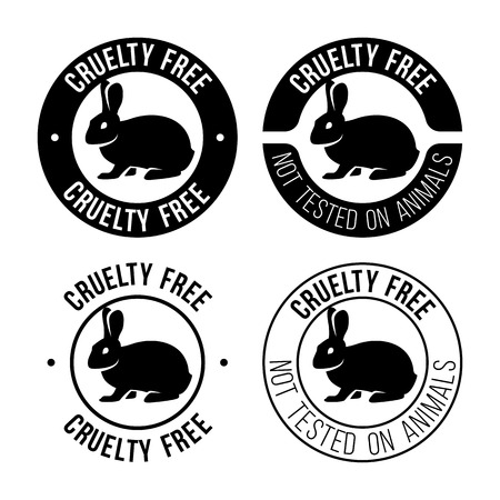 Cruelty free emblemのイラスト素材