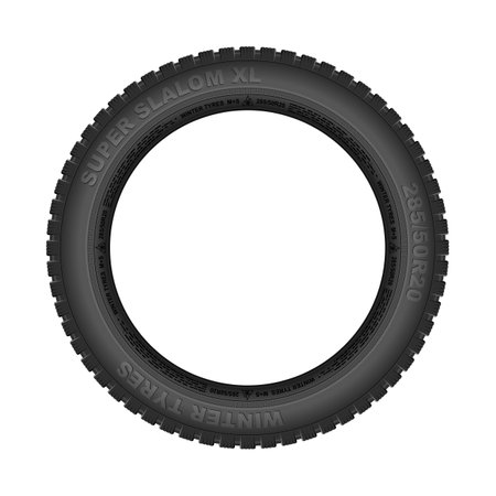 Winer black car tire tyre ms on white background vector illustrationのイラスト素材