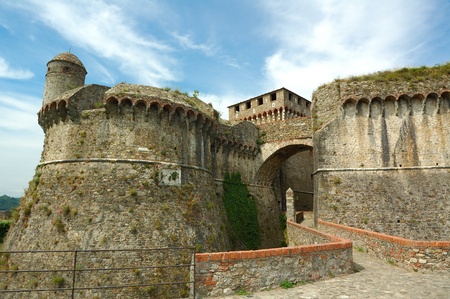 Sarzana's fortressの写真素材