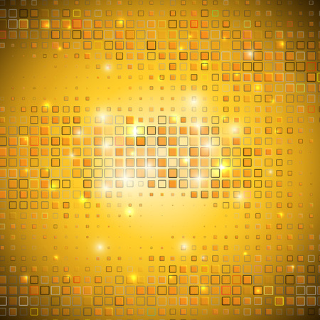 Gold mosaicのイラスト素材