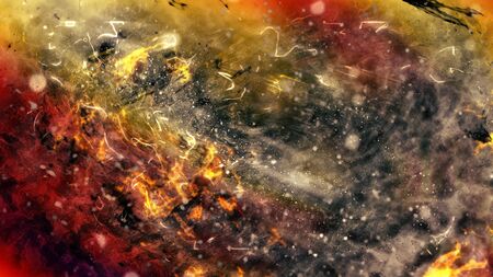 Noise abstractionの写真素材