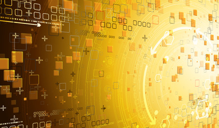 Tech backgroundのイラスト素材