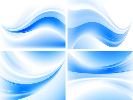 set of simple abstract backgroundsのイラスト素材