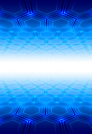 Abstraction with perspectiveのイラスト素材