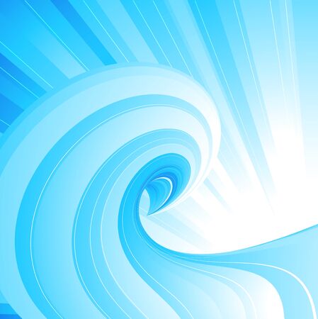 wavy abstractのイラスト素材
