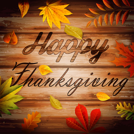 Thanksgiving backgroundのイラスト素材