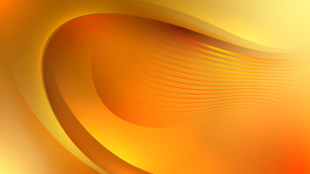 Modern and elegant illustration in gold tones.のイラスト素材