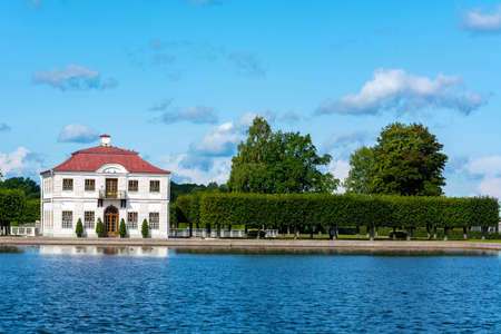 Peterhof, the Palace of Marly and the Marly pond in the Lower Parkのeditorial素材