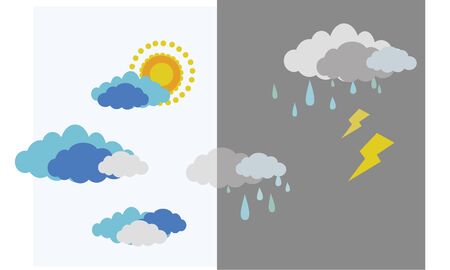 cloudのイラスト素材
