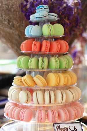 Colorful of Macaroonの写真素材