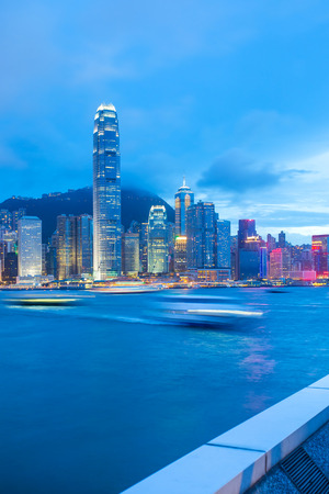 Hong Kong Skylineのeditorial素材